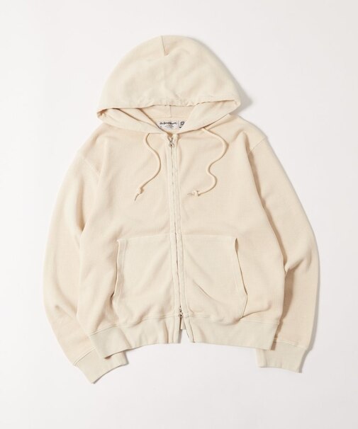 【WHO'S WHO gallery】 ワッフルFADEジップパーカー