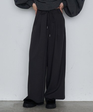 【RAY CASSIN】スラックスイージーパンツ