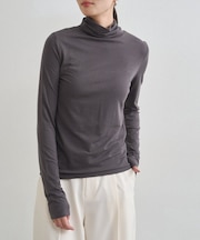 【earthy_】ベーシックタートルカットソー
