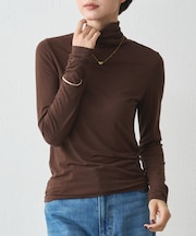 【earthy_】ベーシックタートルカットソー