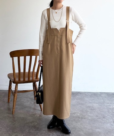 ジャンスカSETニットプルオーバー