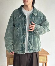 裏キルトコーデュロイトラッカージャケット