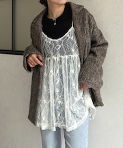 レースキャミチュニック