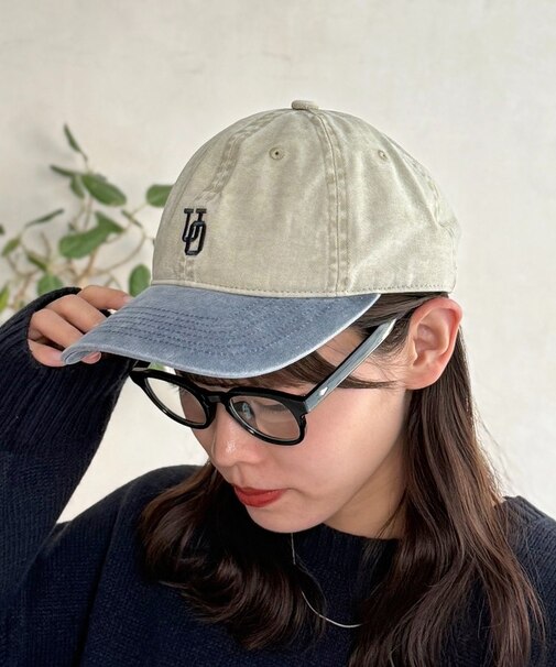 【UNIVERSAL OVERALL】ピグメントロゴキャップ