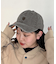 【UNIVERSAL OVERALL】ピグメントロゴキャップ
