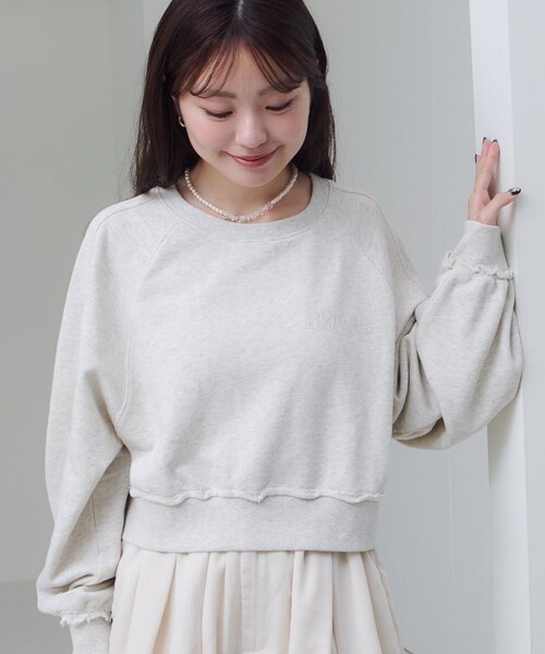 Kastane】ラインストーンスウェット｜パルグループアウトレットの
