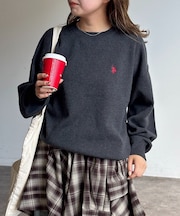 【U.S. POLO ASSN.】スウェットライクニット