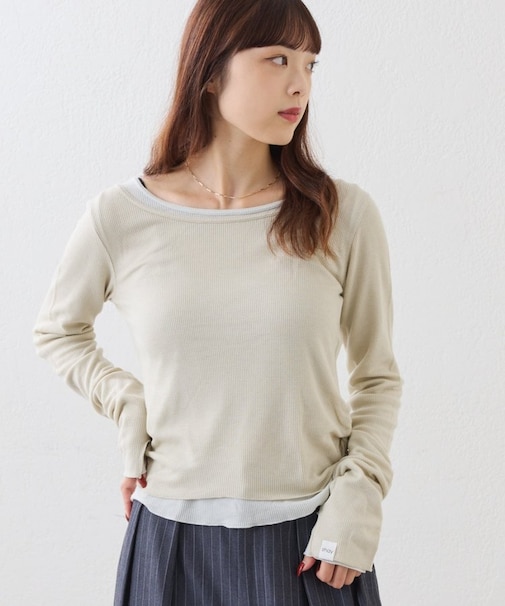 【CIAOPANIC TYPY】レイヤードシアートップス(セット)