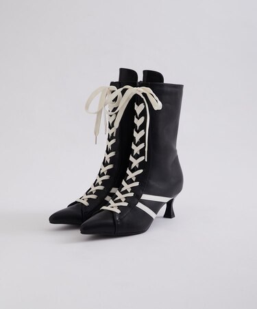 【WHO'S WHO gallery】SLOPPYスニーカーミドルブーツ