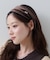 【Kastane】【fiw.】ベロアヘアバンド
