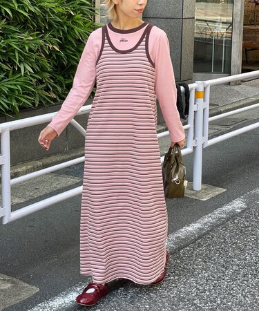 【Ciaopanic】H.Sインナー付きアシメタンクワンピース