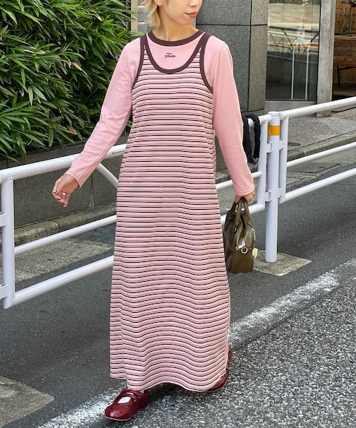 【Ciaopanic】H.Sインナー付きアシメタンクワンピース