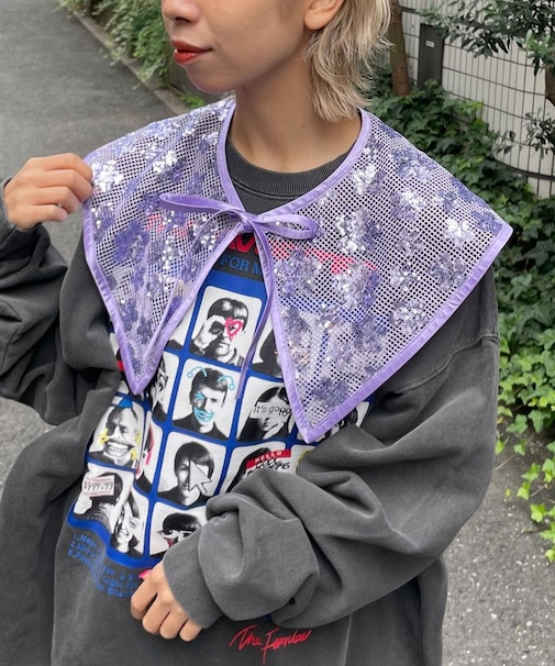 【Ciaopanic】H.Sスパンコール付け衿