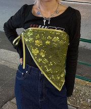 【Ciaopanic】H.Sスパンコールスカーフ