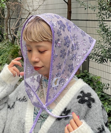 【Ciaopanic】H.Sスパンコールスカーフ