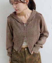 【Kastane】ピグメントリバーシブルパーカー