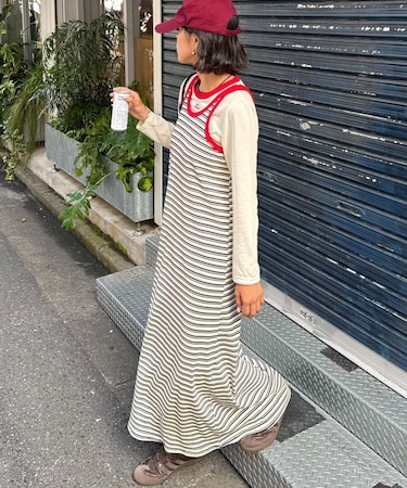 【CIAOPANIC TYPY】H.Sインナー付きアメスリタンクワンピース