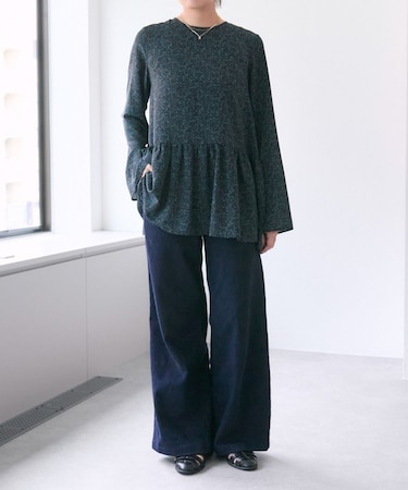 【ear PAPILLONNER】花柄プリントチュニック【SUM1 STYLE】