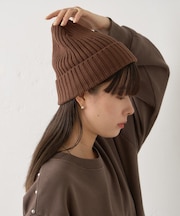 【Kastane】リブニットキャップ