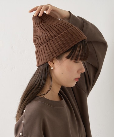 【Kastane】リブニットキャップ