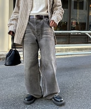 【Discoat】コールオーバーダイワイドパンツ