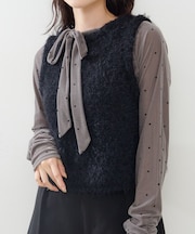 【Kastane】シャギーネップベスト