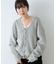 【Kastane】シャギーニットカーディガン