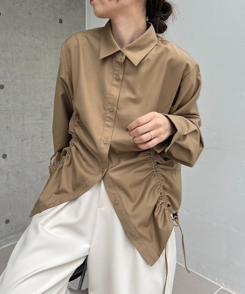 【CAPRICIEUX LE'MAGE】ドロストシャツ