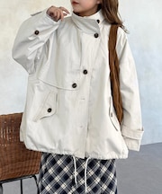 ミドル丈モッズトレンチコート