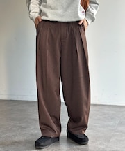 【全骨格対応】タックワイドイージースラックス