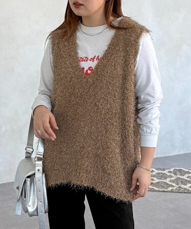 フラッグヤーンミドルベスト