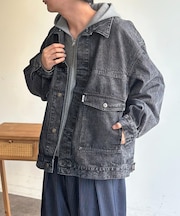 USAコットンデニムカバーオール