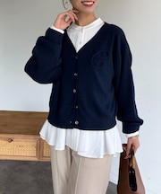 ボレロニットカーディガン