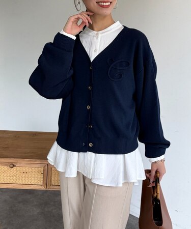 ボレロニットカーディガン