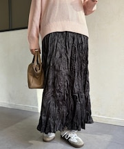 クリンクルワッシャースカート