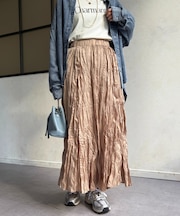 クリンクルワッシャースカート