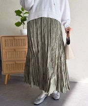 クリンクルワッシャースカート