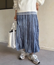 クリンクルワッシャースカート