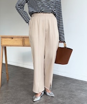 センタースリットパンツ