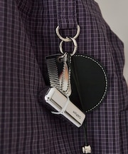 【ear PAPILLONNER】コーム付ネックストラップ