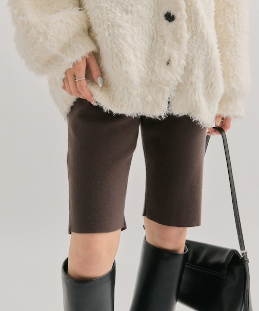 【mystic】バイカーニットパンツ