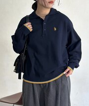 【U.S. POLO ASSN.】ニットポロ