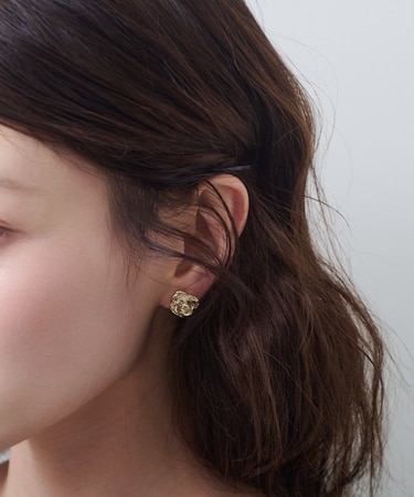 【Kastane】ローズイヤリング