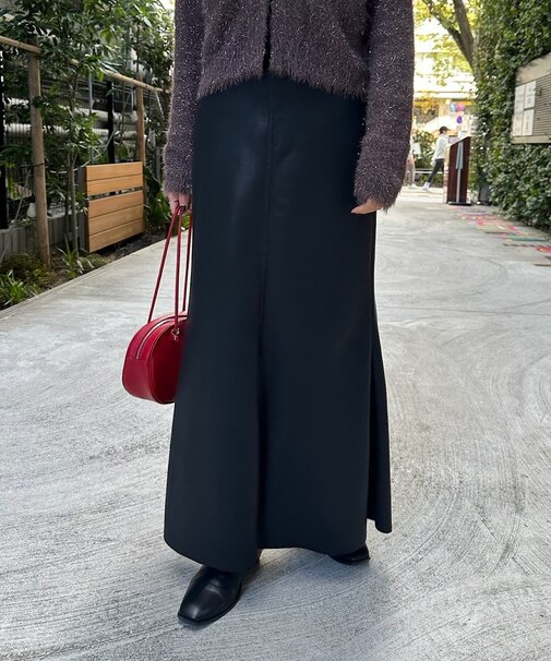 【SHENERY】レザーマーメイドスカート