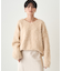 【earthy_】Vネックオーバーニット