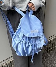 【CIAOPANIC TYPY】H.Sロゴ刺繍サテンリュックサック