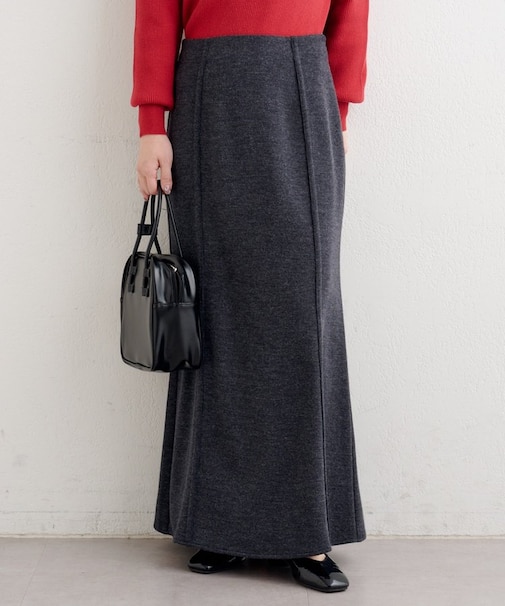 【Kastane】B ニットライクスウェットスカート