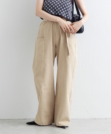 【Kastane】スタッズサイドポケットパンツ