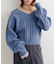 【Kastane】B ワイドリブニットプルオーバー