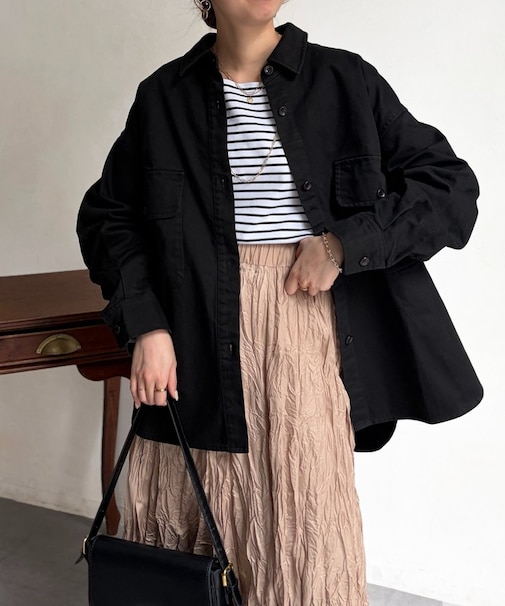 デニムシャツジャケット